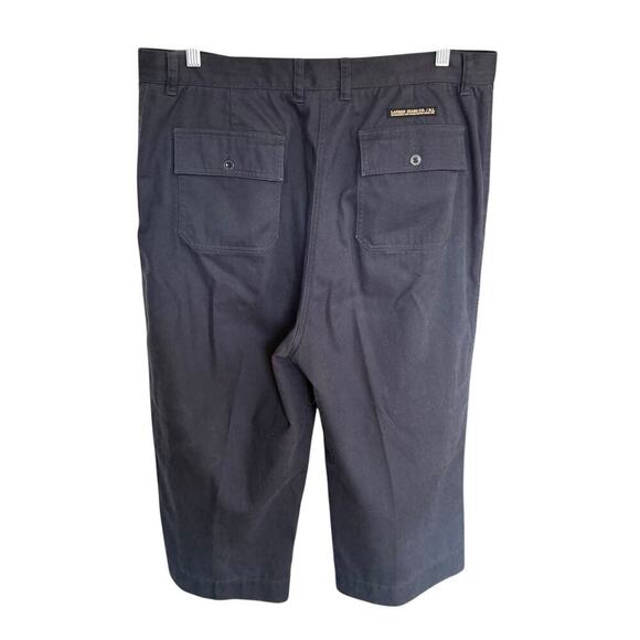 Vtg 80s 90s Lauren Jeans Co Pants Blue Womens Wide Leg Cropped Preppy Prep 16 - Picture 2 of 8